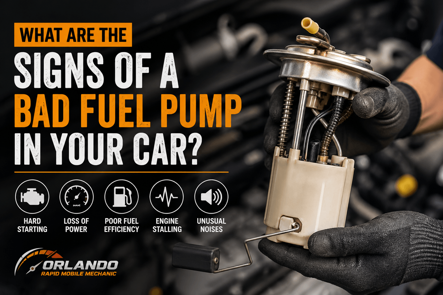 signs of bad fuel pump